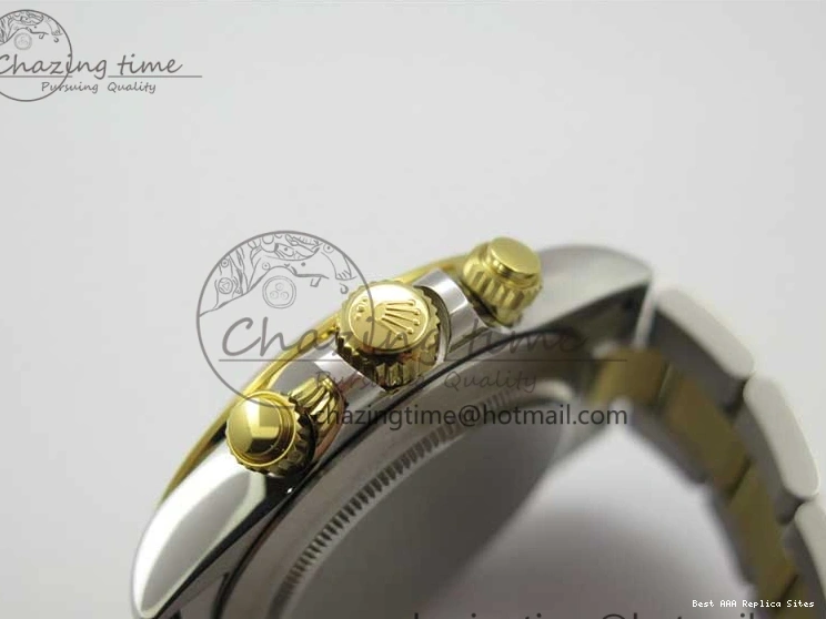 AAA Replica Watches 1:1 Daytona Dial Edition SA4130 Noob 3181 Bracelet Case 904L Bright 116503 V SS YG and Best SS Gold 0104